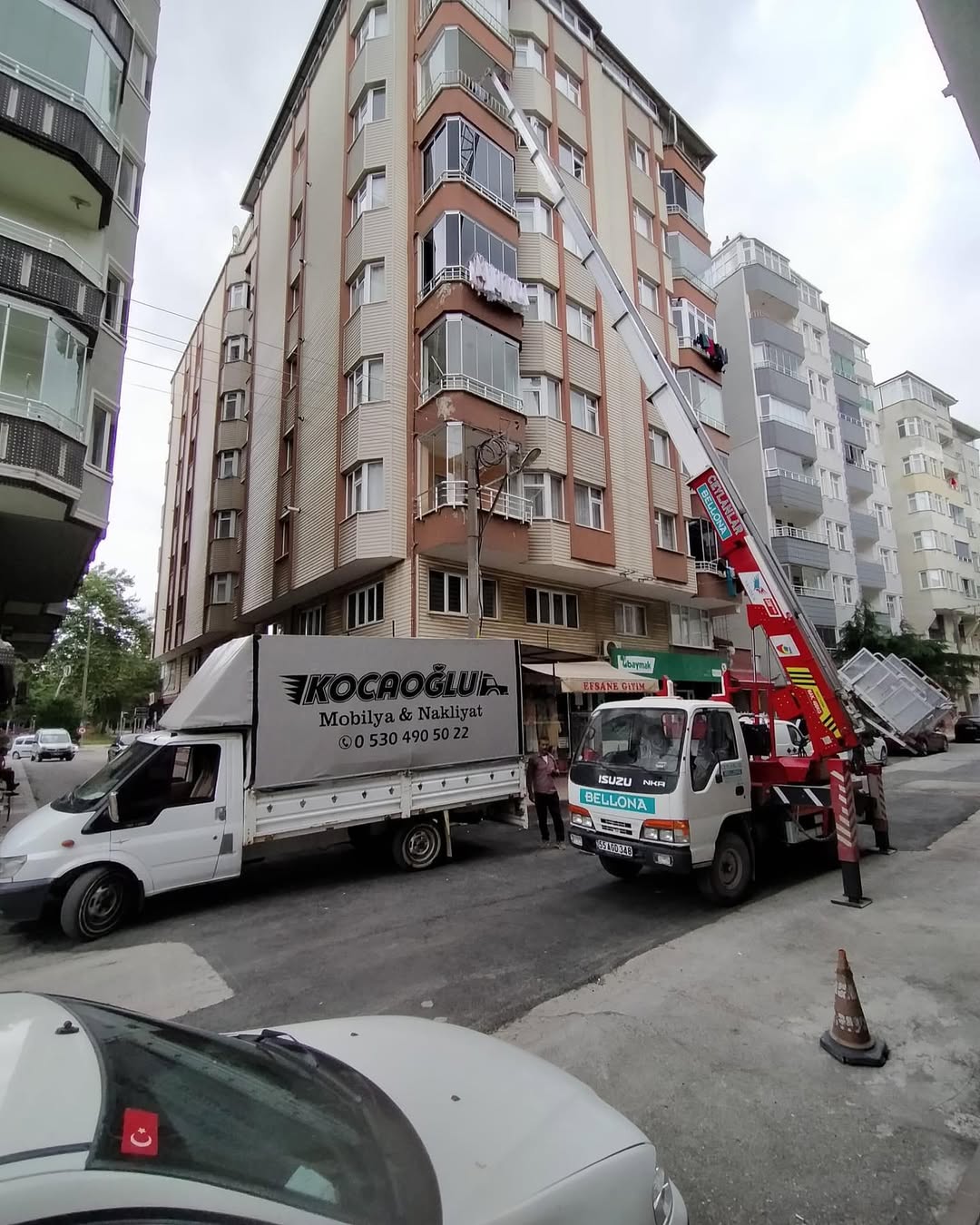Bafra nakliyat paletli yük ve forklift ile sevkiyat