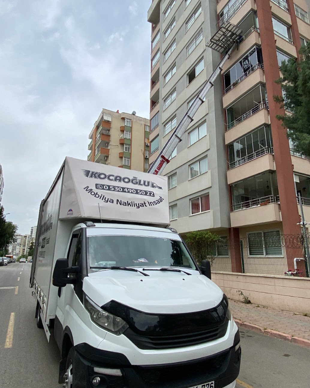 Kocaoğlu Nakliyat şehir içi apartman taşıma aracı
